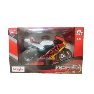 ماکت موتور  DUCATI  MAISTO مقیاس 1:6 رنگ زرد