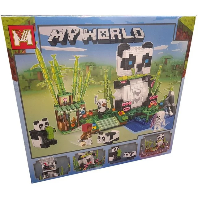 لگو ساختنی MY WORLD کد MG1206 تعداد قطعات 740