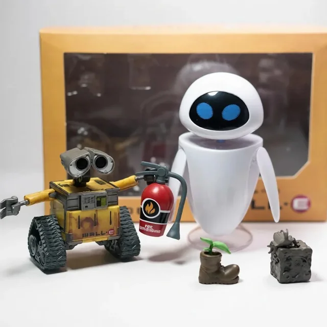 فیگور والی و ایوا WALL-E و EVE اورجینال  9 سانتی