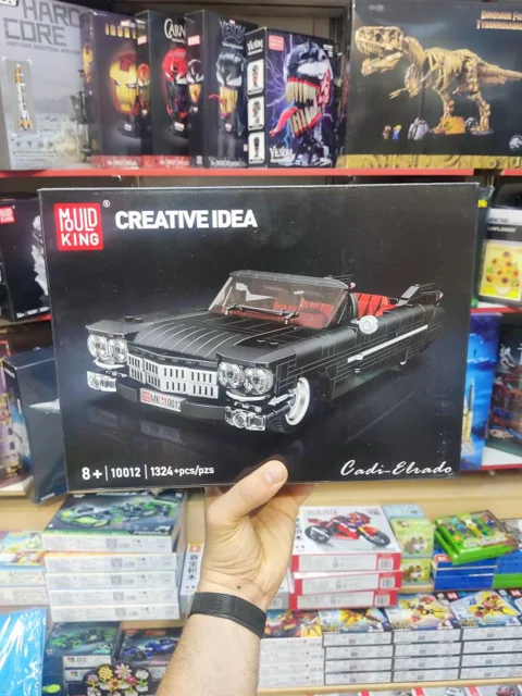 لگو ساختنی ماشین مولد کینگ creative idea کد 10012 تعداد قطعات 1324
