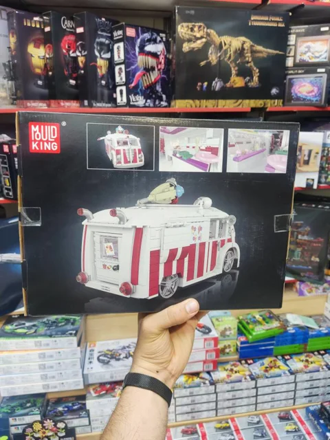 لگو ساختنی ماشین ون بستنی ice cream truck مولد کینگ کد10039 تعداد قطعات 1078