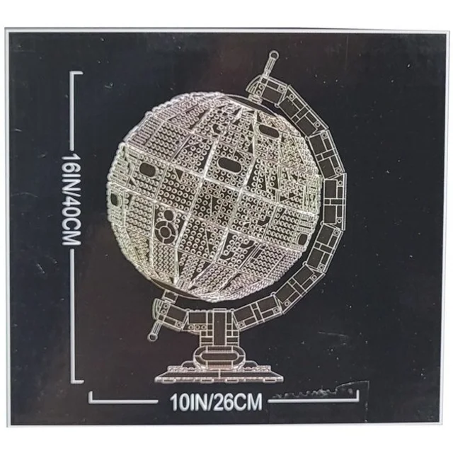 لگو ساختنی کره زمین globe کد 13320 تعداد قطعات 2591