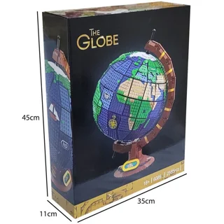 لگو ساختنی کره زمین globe کد 13320 تعداد قطعات 2591