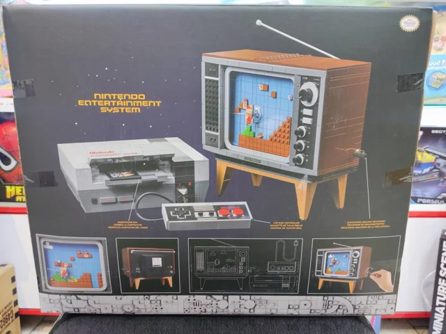 لگو ساختنی کنسول بازی nintenoo  entertainment system کد 25266 تعداد قطعات  ۲۶۴۶