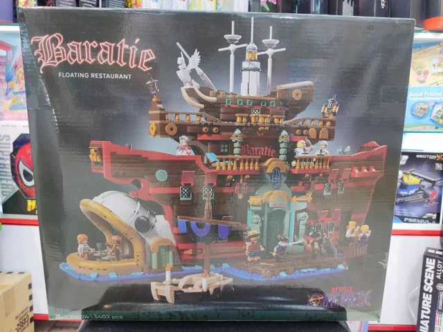 لگو ساختنی کشتی وان پیس one piece رستورن شناور floating restaurant کد ۷۰۳۲۴ تعداد قطعات