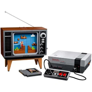 لگو ساختنی کنسول بازی nintenoo  entertainment system کد 25266 تعداد قطعات  ۲۶۴۶