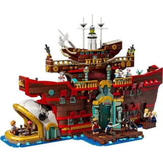 لگو ساختنی کشتی وان پیس one piece رستورن شناور floating restaurant کد ۷۰۳۲۴ تعداد قطعات