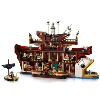 لگو ساختنی کشتی وان پیس one piece رستورن شناور floating restaurant کد ۷۰۳۲۴ تعداد قطعات