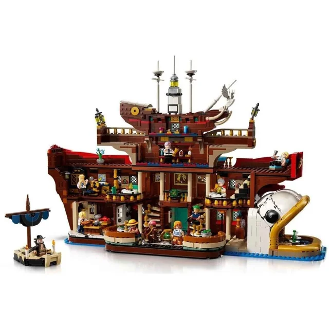 لگو ساختنی کشتی وان پیس one piece رستورن شناور floating restaurant کد ۷۰۳۲۴ تعداد قطعات