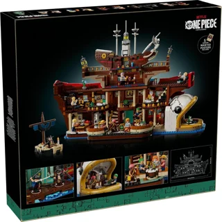 لگو ساختنی کشتی وان پیس one piece رستورن شناور floating restaurant کد ۷۰۳۲۴ تعداد قطعات