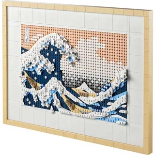 لگو ساختنی تابلو موج دریا  great wave kana gave  کد M3061