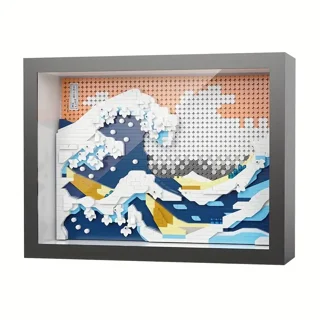 لگو ساختنی تابلو موج دریا  great wave kana gave  کد M3061