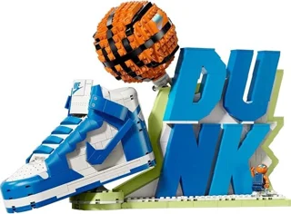 لگو ساختنی کتونی نایکی کد45188 تعداد قطعات 1180 Nike dunk