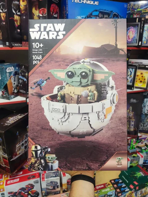 لگو ساختنی بیبی یودا Starwars تعداد قطعات 1048