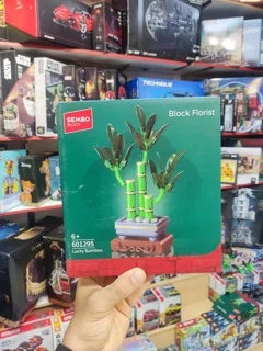 لگو ساختنی گلدان گل بامبو  Sembo box کد 601295