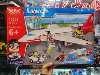 لگو ساختنی هواپیما livin city GUDI کد 10503 تعداد قطعات 720