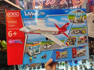 لگو ساختنی هواپیما livin city GUDI کد 10503 تعداد قطعات 720