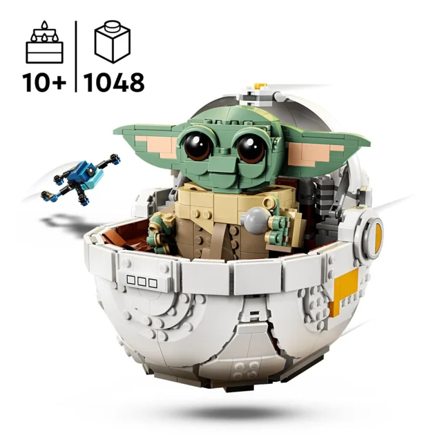 لگو ساختنی بیبی یودا Starwars تعداد قطعات 1048