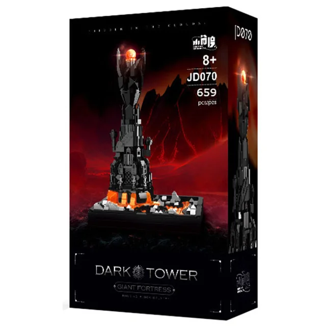 لگو ساختنی برج ارباب حلقه ها Dark tower کد JD070  تعداد قطعات 659