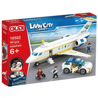لگو ساختنی هوایپیما livin city  GUDI کد 10502 تعداد قطعات 461