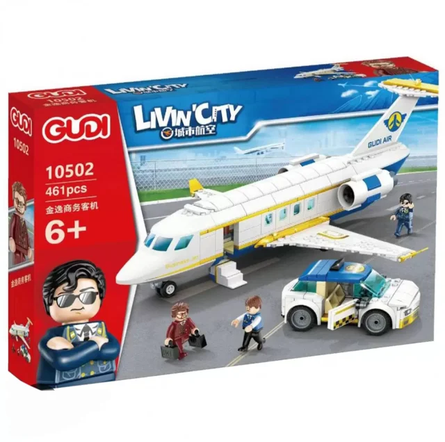 لگو ساختنی هوایپیما livin city  GUDI کد 10502 تعداد قطعات 461