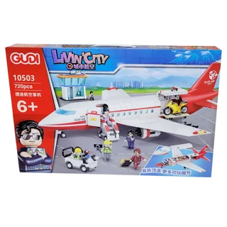 لگو ساختنی هواپیما livin city GUDI کد 10503 تعداد قطعات 720