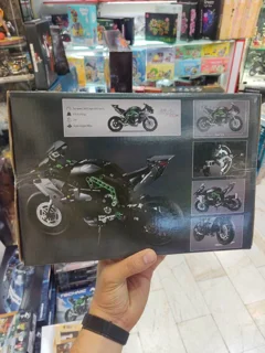 لگو ساختنی موتور کاواساکی نینجا kawasaki ninja h2 کد 88035 تعداد قطعات 643