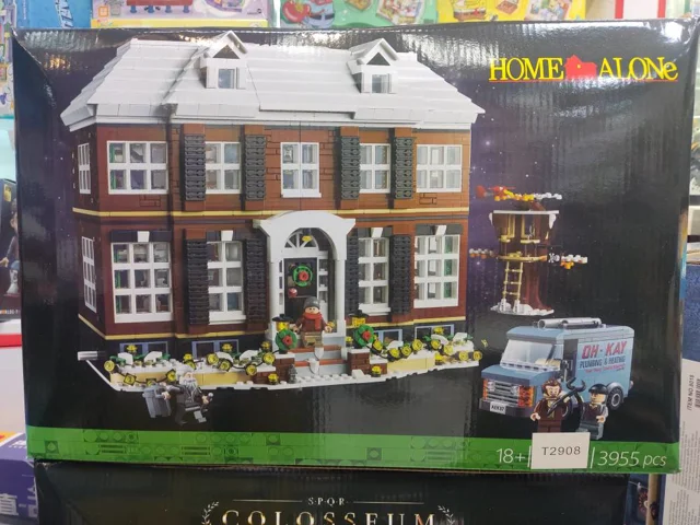 لگو ساختنی ساختمان home alone کد t2908 تعداد قطعات 3955