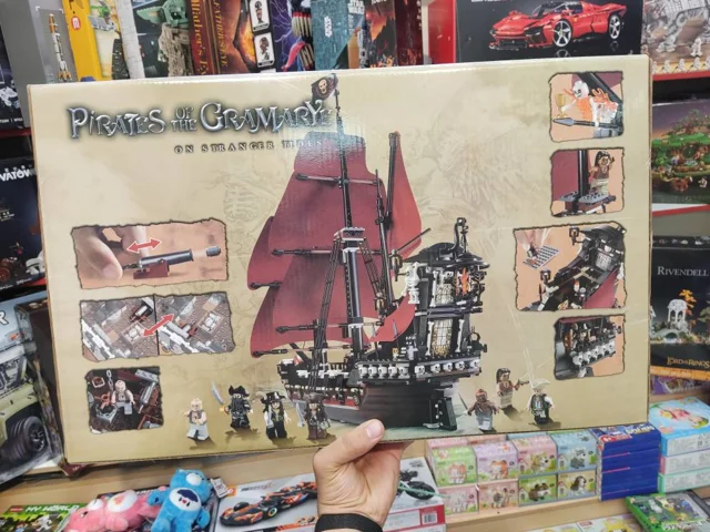 لگو ساختنی کشتی دزدان دریایی pirates of the gramarye کد 8015 تعداد قطعات 1151