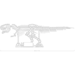 لگو ساختنی فسیل دانیاسور tyrannosaurus rex کد 66809 تعداد قطعات 3145