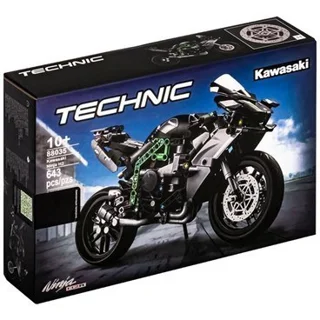 لگو ساختنی موتور کاواساکی نینجا kawasaki ninja h2 کد 88035 تعداد قطعات 643