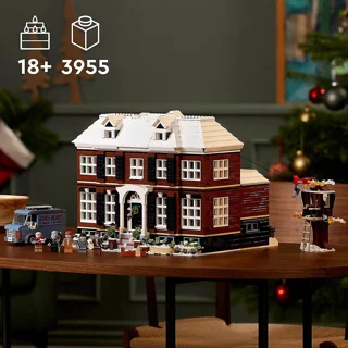 لگو ساختنی ساختمان home alone کد t2908 تعداد قطعات 3955