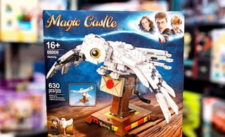 لگو ساختنی پرنده هدویگ هری پاتر hedwig magic castleکد 88008 تعداد قطعات 630