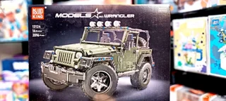 لگو ساختنی ماشین wrangler کد 13124 تعداد قطعات 2096