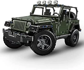 لگو ساختنی ماشین wrangler کد 13124 تعداد قطعات 2096