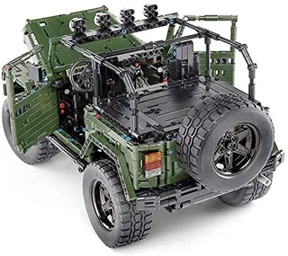 لگو ساختنی ماشین wrangler کد 13124 تعداد قطعات 2096