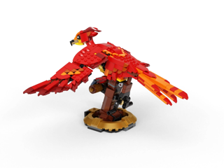 لگو ساختنی پرنده  هری پاتر fawkes  magic castleکد 88007 تعداد قطعات597
