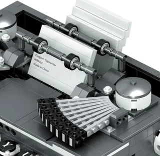 لگو ساختنی ماشین تایپ typewriters zhe gao blocks کد 00940 تعداد قطعات 1136