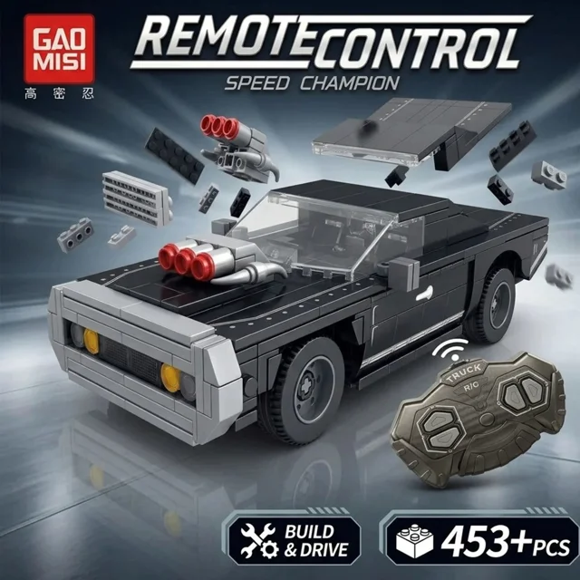 لگو ساختنی ماشین کنترلی speed champion gad misi کد T4058 تعداد قطعات 453