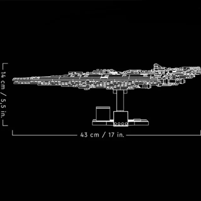 لگو ساختنی space war executor super star destroyer کد X7356 تعداد قطعات 630