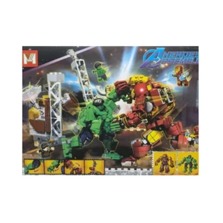 لگو ساختنی قهرمانان heroes assemble کد MG1396 تعداد قطعات 924