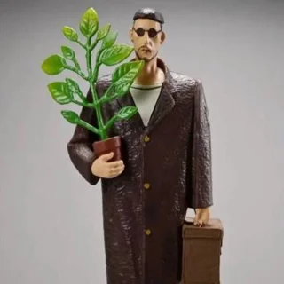 فیگور فیلم لئون حرفه ای ۲ عددی به همراه ماتیلدا