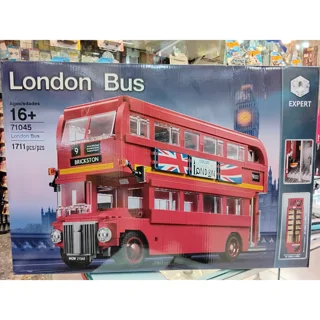 لگو ساختنی مدل  اتوبوس دو طبقه لندن  LONDON BUS کد 71045 تعداد قطعات 1711