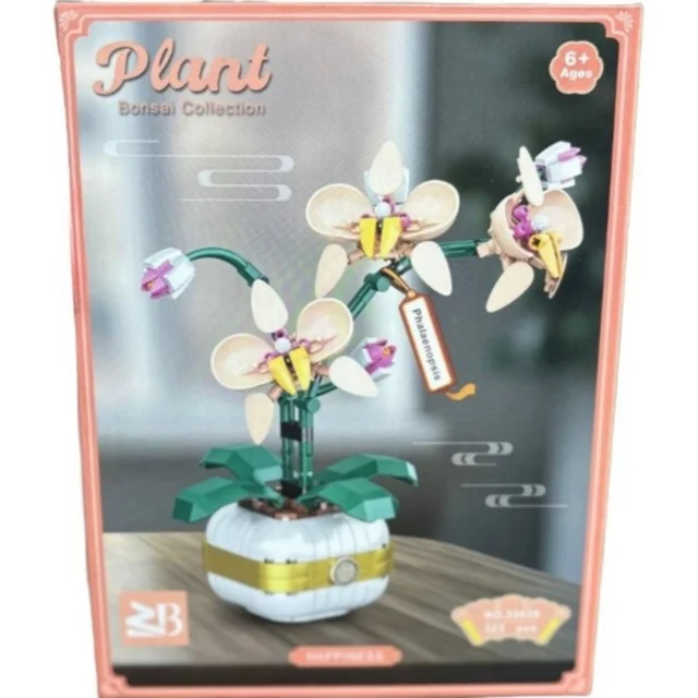 لگو ساختنی گل مدل PHALAENOPSIS کد 33039 تعداد قطعات 323
