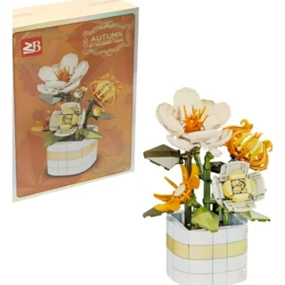 Lego Construction Model Autumn Flower Code 88068A Number of Pieces 320