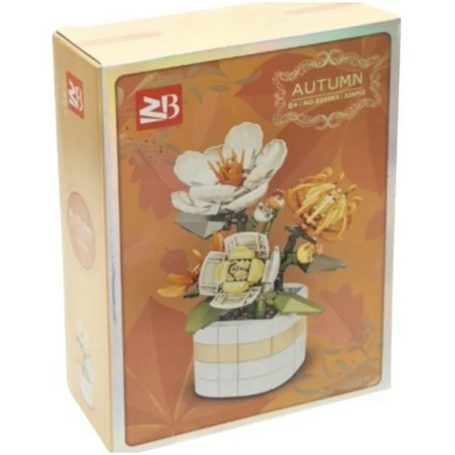 Lego Construction Model Autumn Flower Code 88068A Number of Pieces 320
