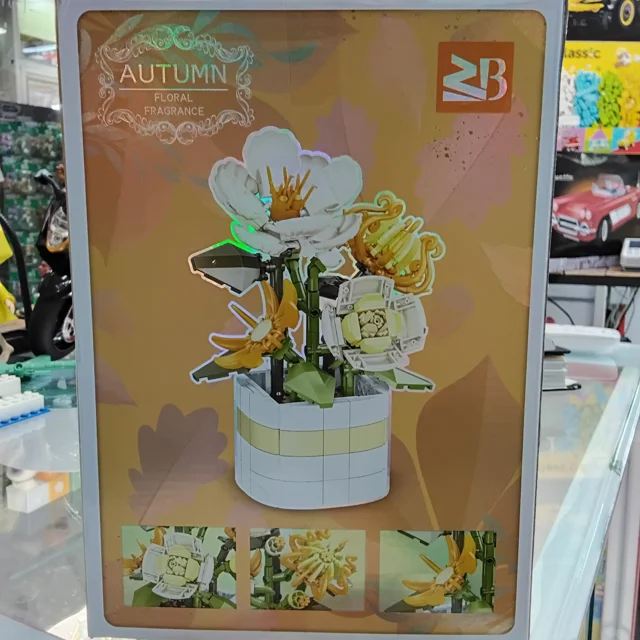 Lego Construction Model Autumn Flower Code 88068A Number of Pieces 320
