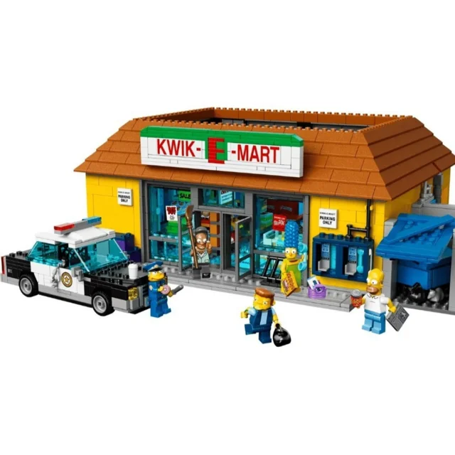 لگو ساختنی فروشگاه سیمپسون ها KWIK-E-MARKET کد D3016 تعداد قطعات 2179