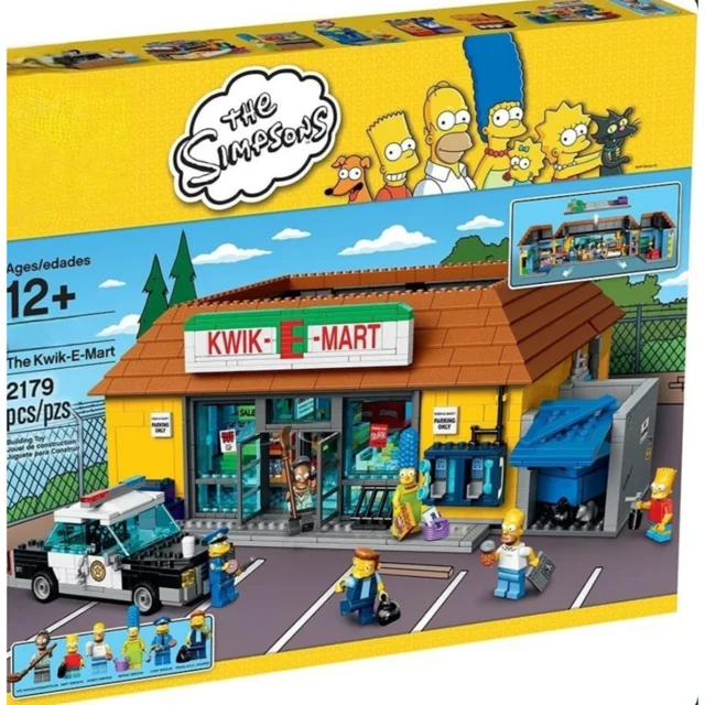 لگو ساختنی فروشگاه سیمپسون ها KWIK-E-MARKET کد D3016 تعداد قطعات 2179