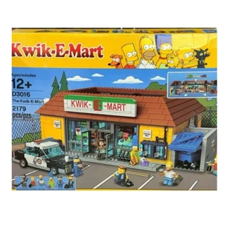 لگو ساختنی فروشگاه سیمپسون ها KWIK-E-MARKET کد D3016 تعداد قطعات 2179